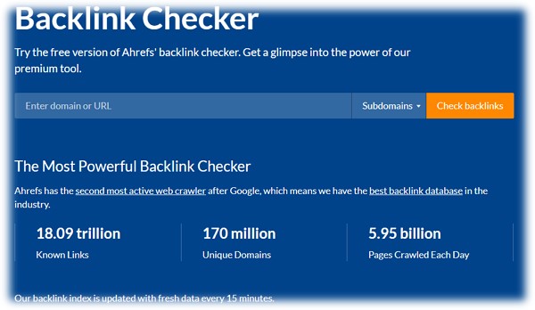 dr checker ahrefs